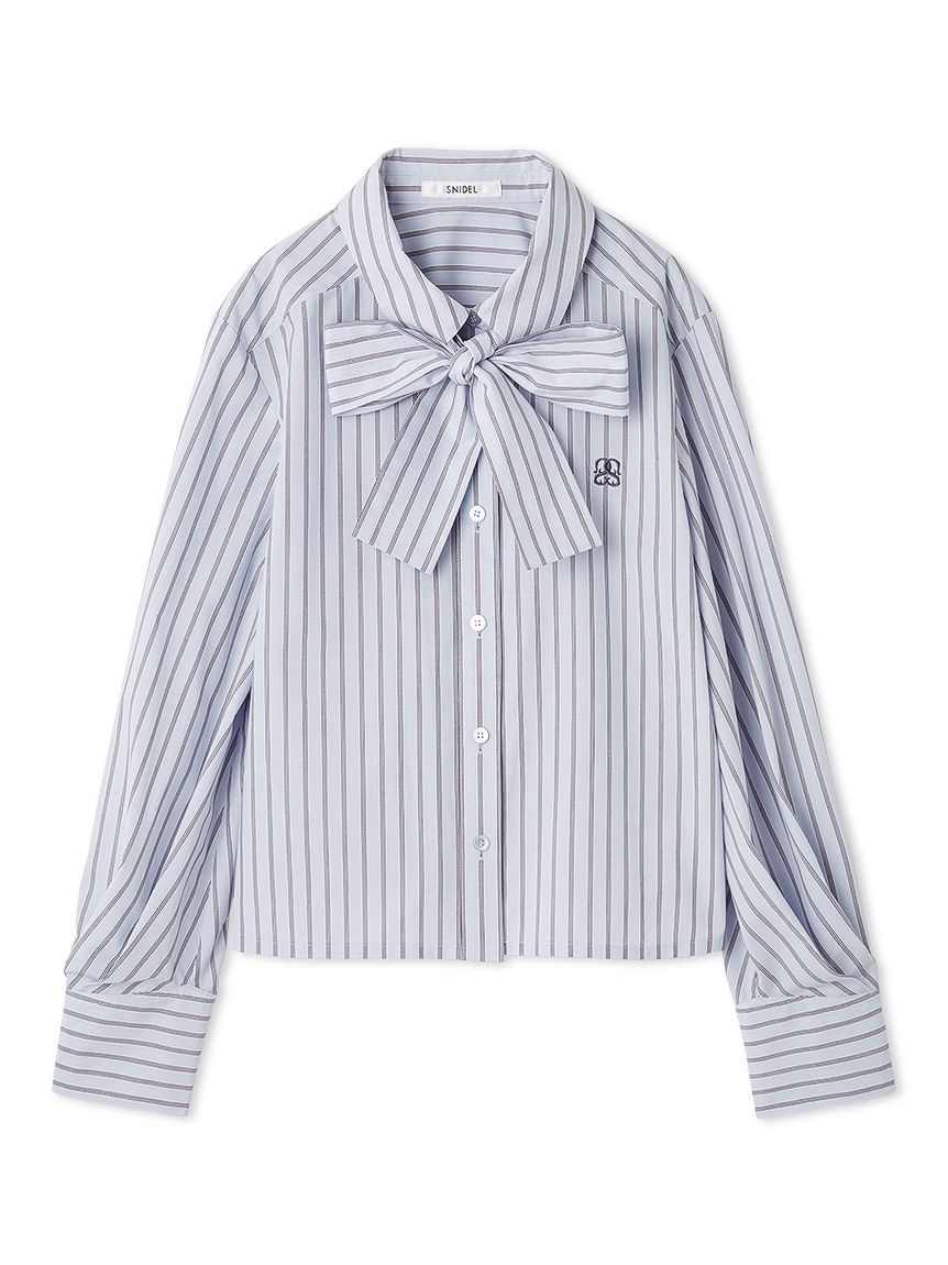 2025 AW snidel ボウタイシャツ ボウタイシャツ(シャツ・ブラウス)｜トップス｜SNIDEL(スナイデル)の