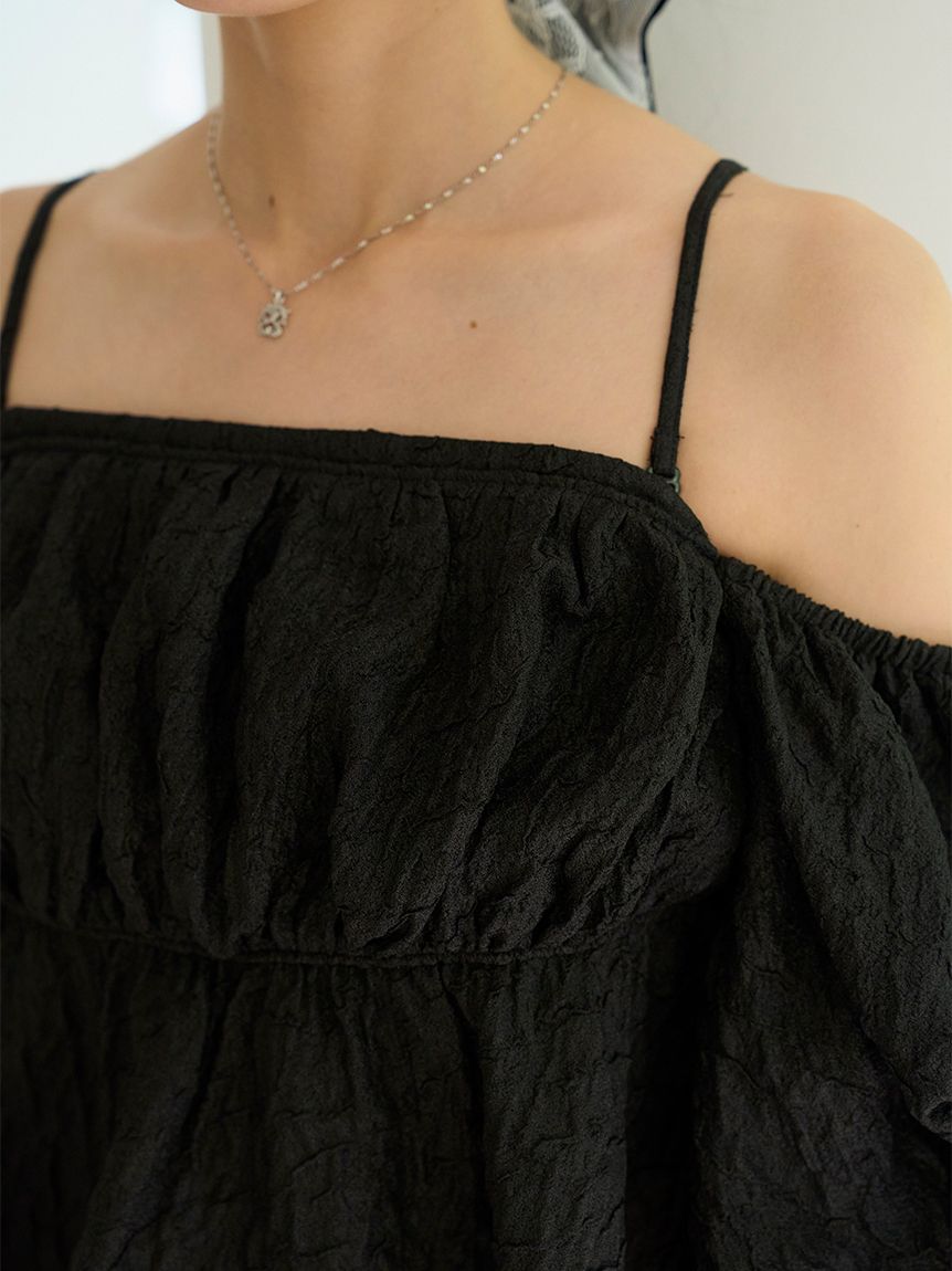 オフショルフリルブラウス(シャツ・ブラウス)｜トップス｜SNIDEL