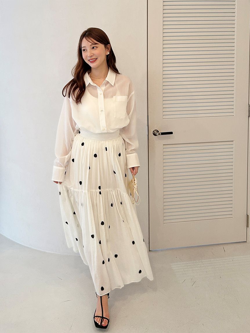 Sustainableシアーシャツ(シャツ・ブラウス)｜トップス｜SNIDEL