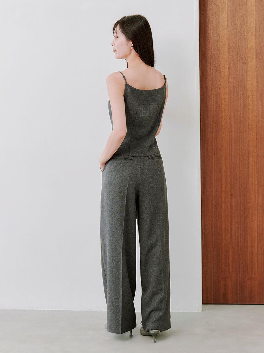 キャミソール トップス snidel SNIDEL SALE60%OFF スナイデル トップス 25春夏 ビジューホック