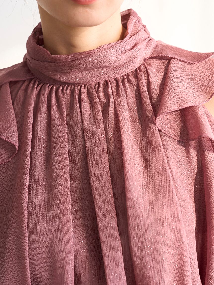 シフォンボリュームブラウス(シャツ・ブラウス)｜トップス｜SNIDEL