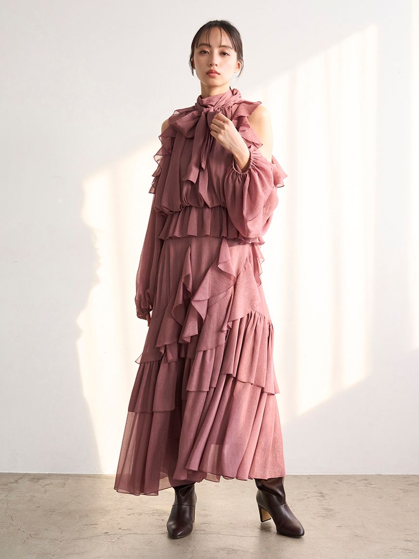 シフォンボリュームブラウス(シャツ・ブラウス)｜トップス｜SNIDEL