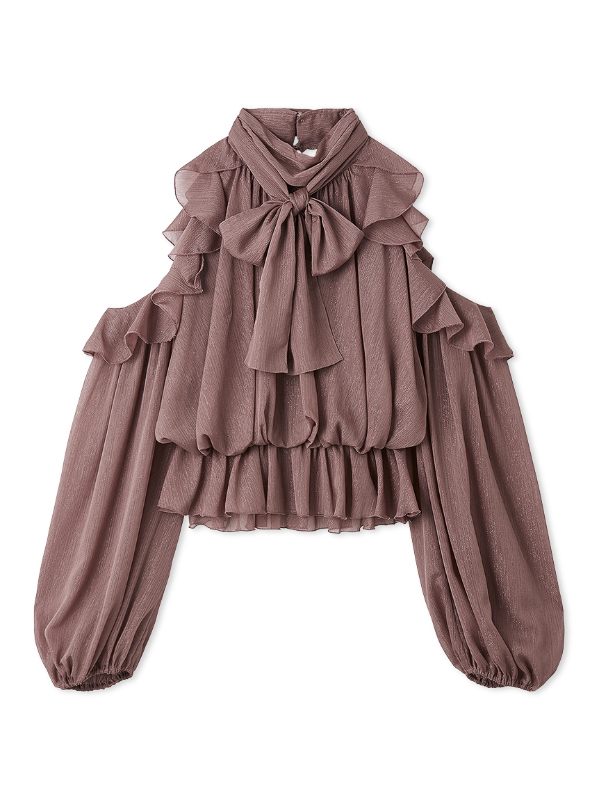 シフォンボリュームブラウス(シャツ・ブラウス)｜トップス｜SNIDEL