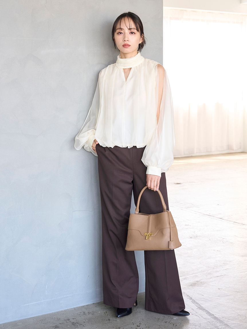 スリットスリーブブラウス(シャツ・ブラウス)｜トップス｜SNIDEL