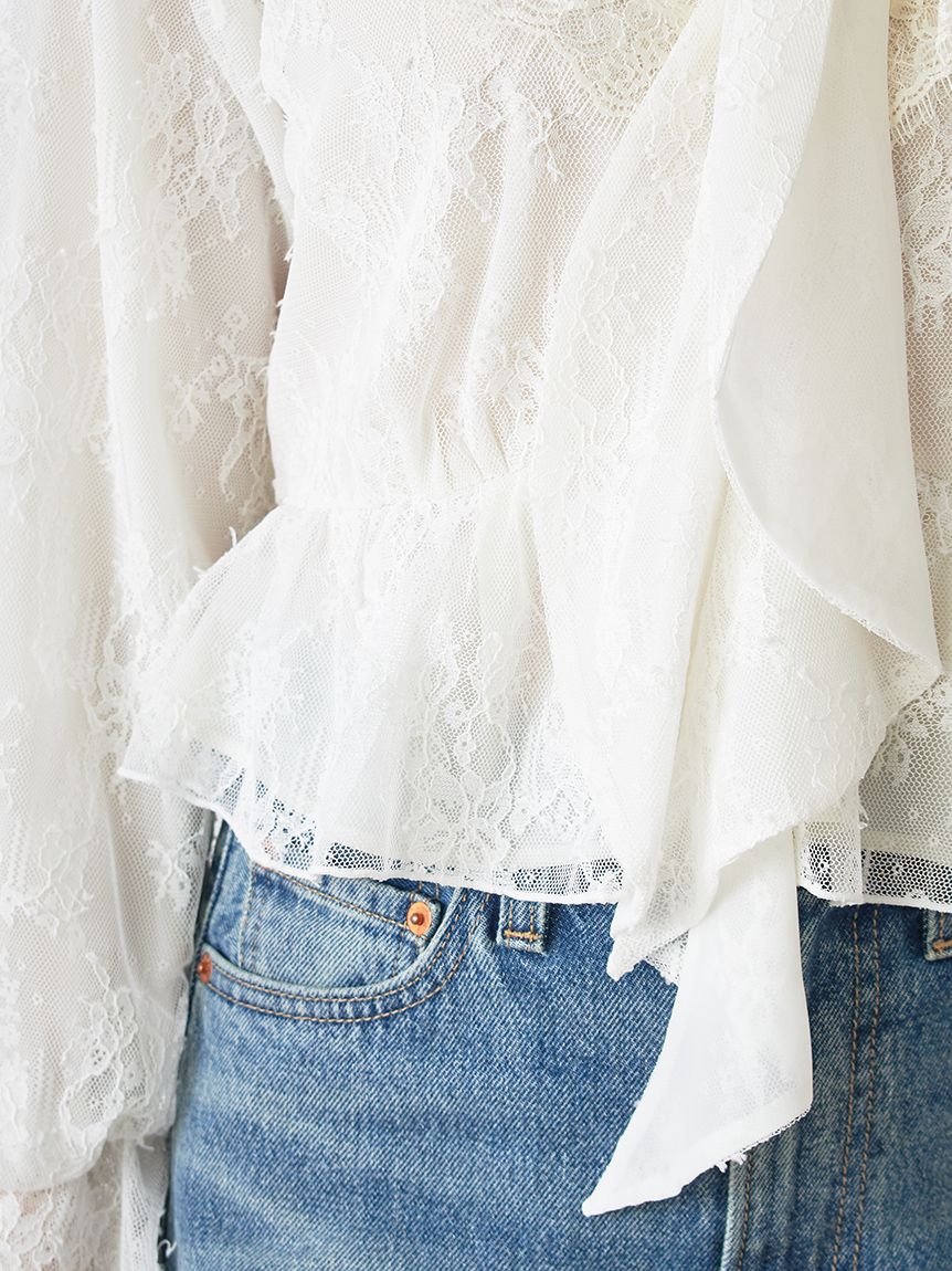 SNIDEL バリエーションブラウス SNIDEL（スナイデル） (冬セール40%OFF&300円OFF) Susバリエボリューム