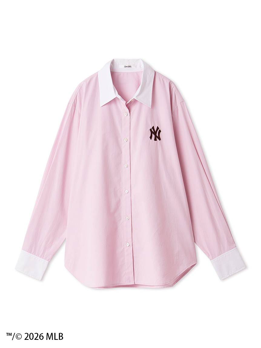 【専用】スナイデル♡MLB Sustainableワンポイントシャツ MLB】Sustainableワンポイントシャツ(シャツ・ブラウス)｜トップス