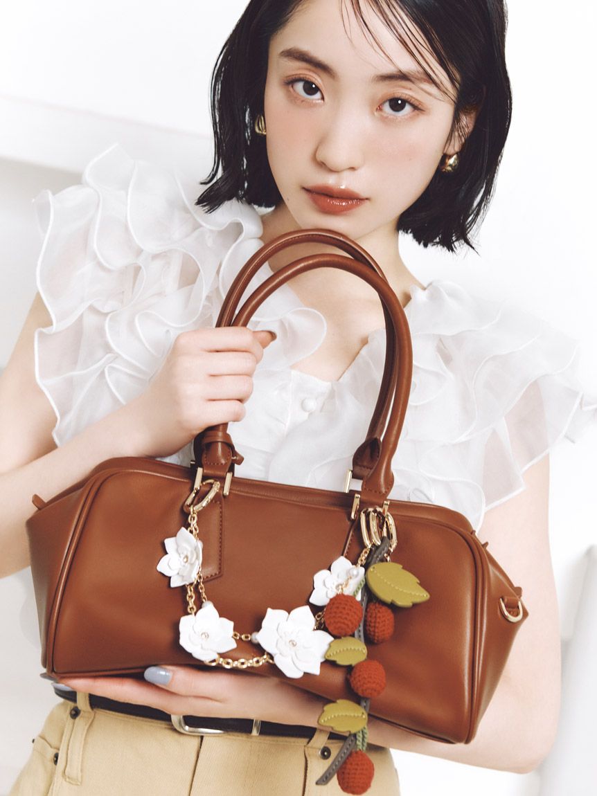 新色追加/WEB限定カラーあり】ノースリフリルブラウス(シャツ