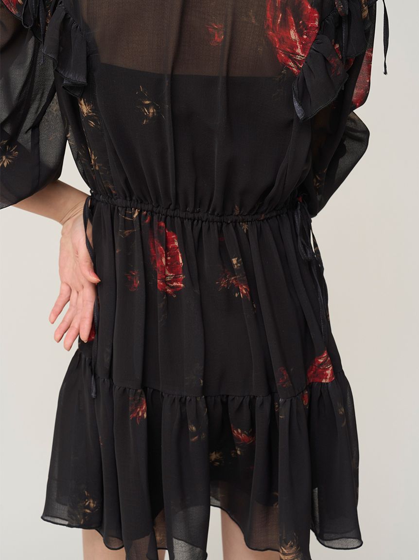 SNIDEL ♡ 2wayﾌﾘﾙﾁｭﾆｯｸ フリルチュニック(シャツ・ブラウス)｜トップス｜SNIDEL(スナイデル)の