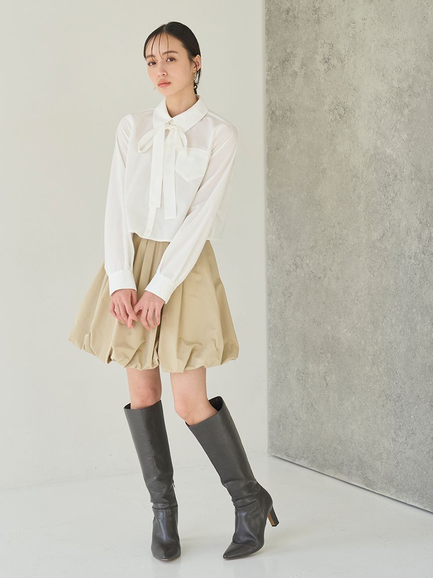snidel スナ バリエクロップドシャツ バリエクロップドシャツ(シャツ・ブラウス)｜トップス｜SNIDEL