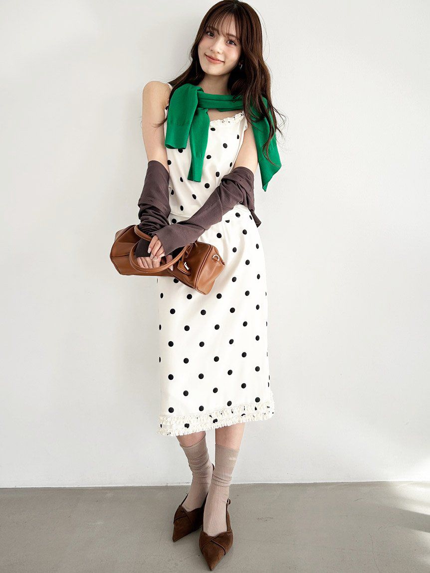 フリルトリムキャミソール(ビスチェ)｜トップス｜SNIDEL(スナイデル)の