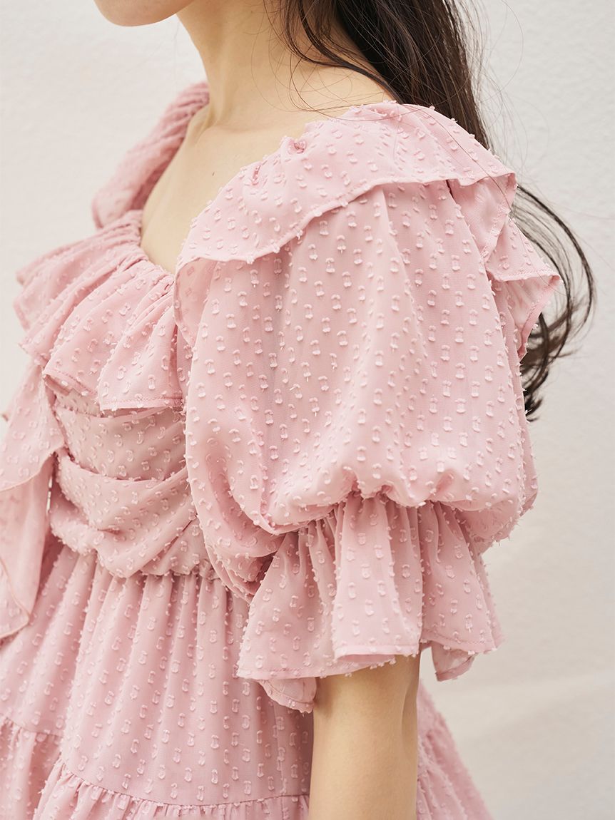 美品 スナイデル snidel オフショルダーブラウス レディース F オフショルボリュームフリルブラウス(ブラウス)｜トップス｜SNIDEL