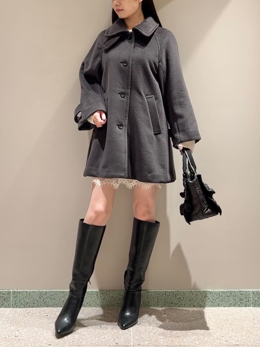 ステンカラーミドルコート(コート)｜アウター｜SNIDEL(スナイデル)の