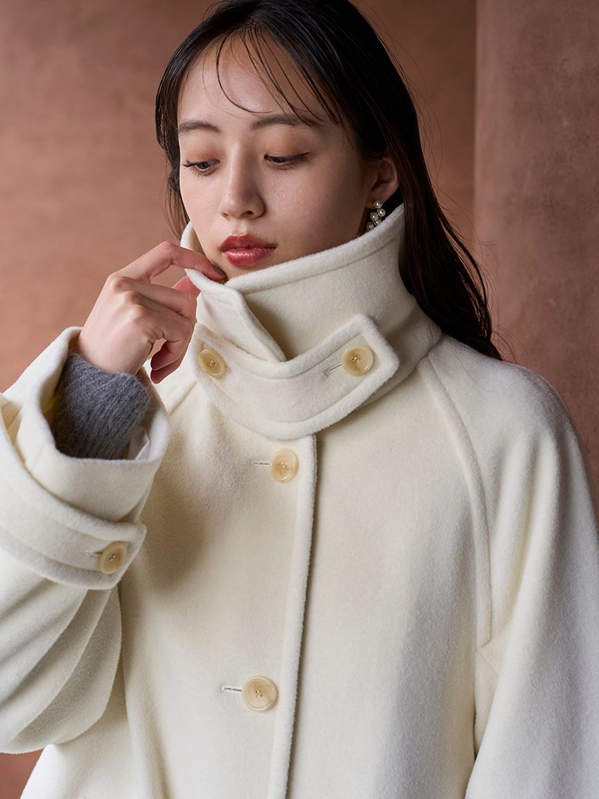 ステンカラーミドルコート(コート)｜アウター｜SNIDEL