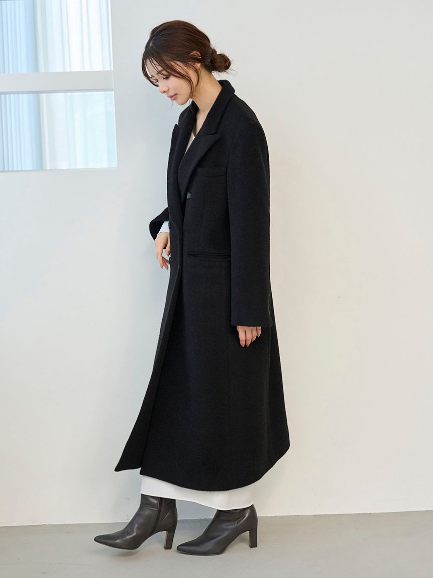 HIGH QUALITY】チェスターロングコート(チェスターコート)｜アウター