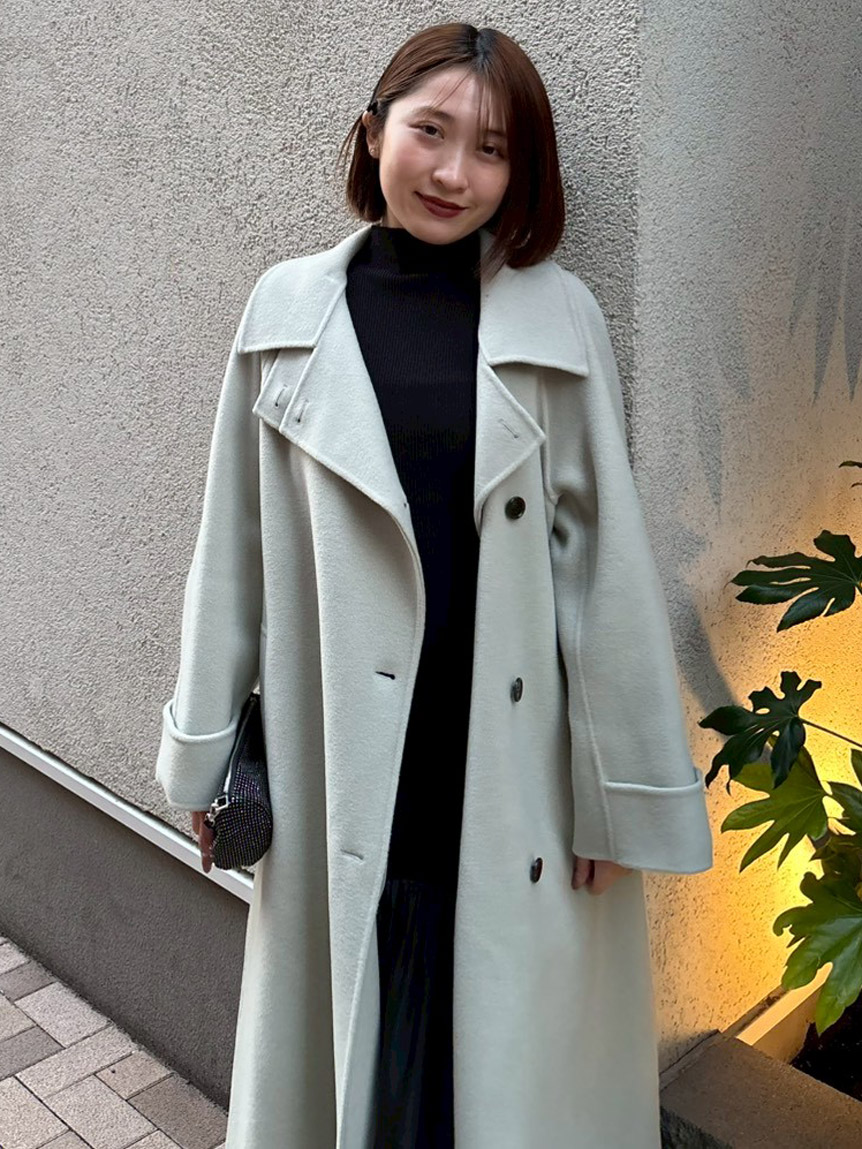 HIGH QUALITY】バルマカンリバーコート(コート)｜アウター｜SNIDEL