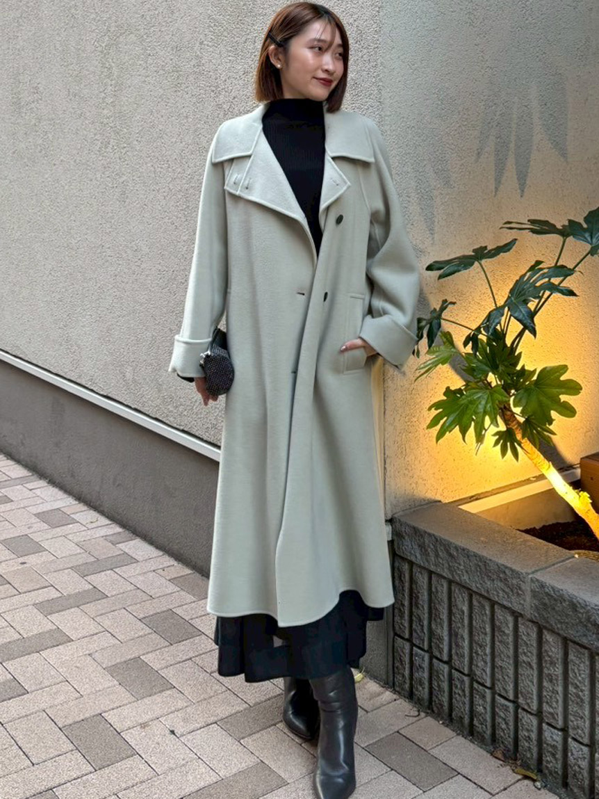 HIGH QUALITY】バルマカンリバーコート(コート)｜アウター｜SNIDEL