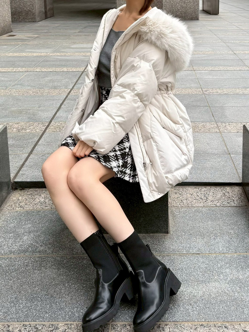 WEB限定カラーあり】西川フードファーミドルダウン(コート)｜アウター