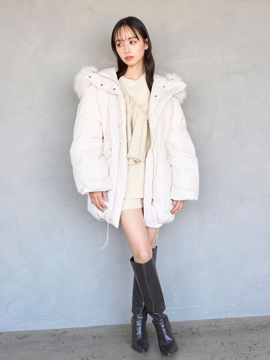 WEB限定カラーあり】西川フードファーミドルダウン(ダウンコート