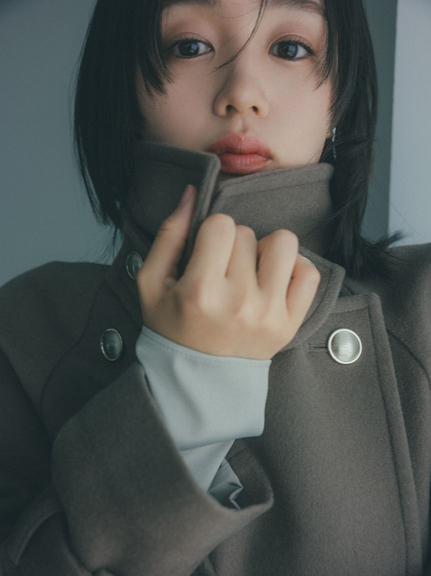 【新品】SNIDEL ウールカシミヤスタンドカラーコート IVR 1 新品】SNIDEL ウールカシミヤスタンドカラーコート IVR 1サイズ - メルカリ