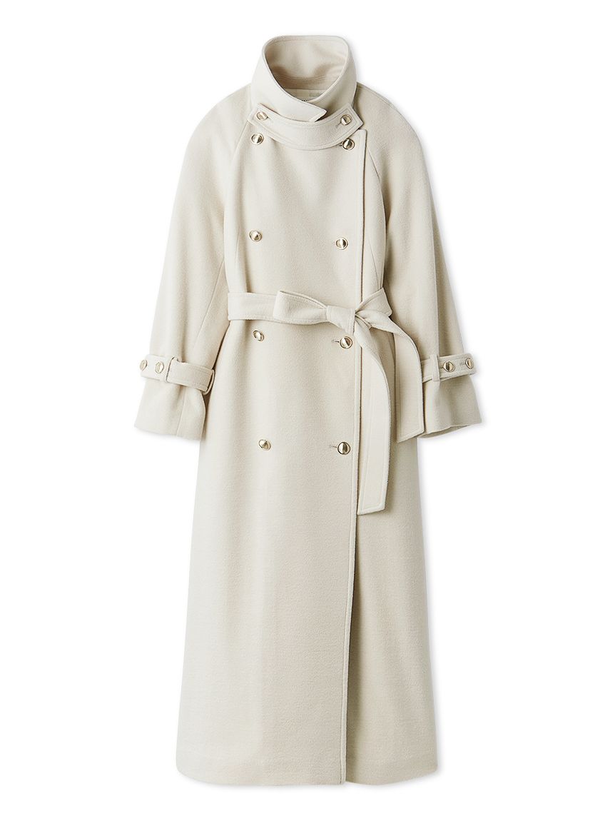 ウールカシミヤスタンドカラーコート【カンヘウォン着用】(コート