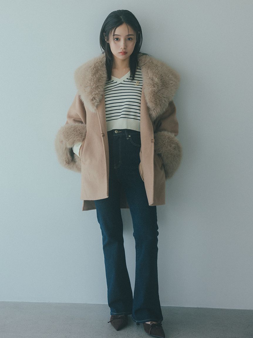 ファーケープコート(コート)｜アウター｜SNIDEL(スナイデル)の通販