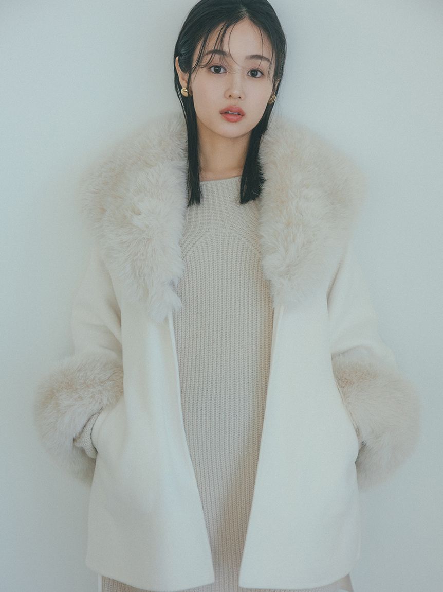 ファーケープコート(コート)｜アウター｜SNIDEL(スナイデル)の通販