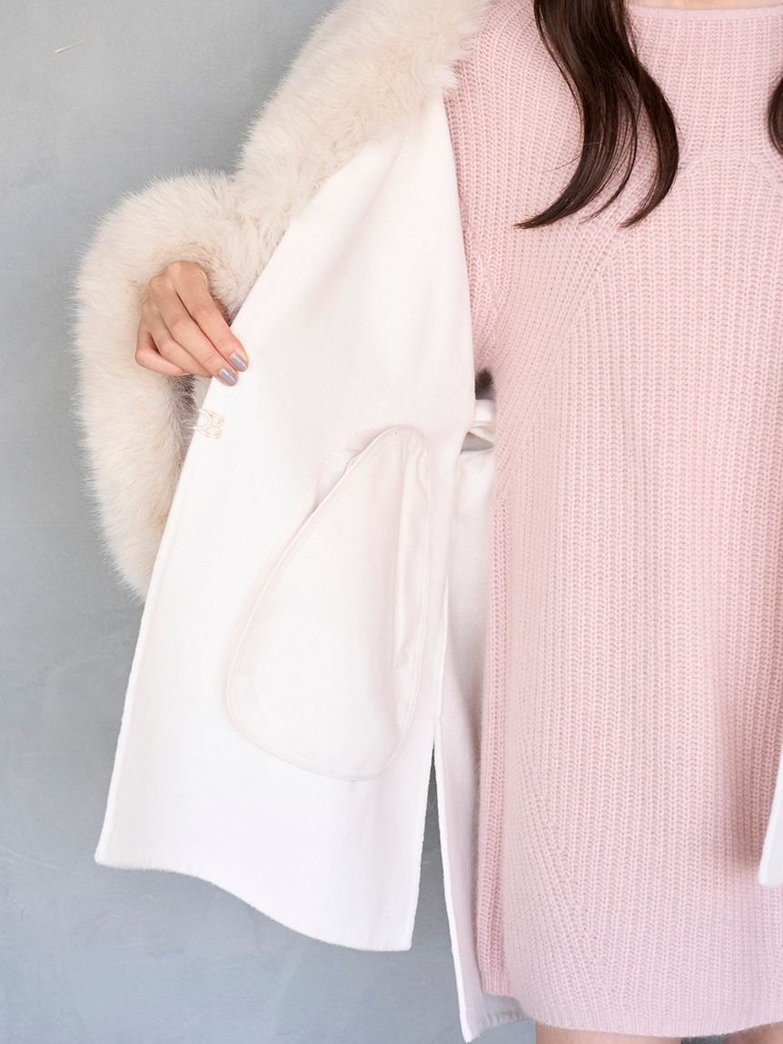 ファーケープコート(チェスターコート)｜アウター｜SNIDEL