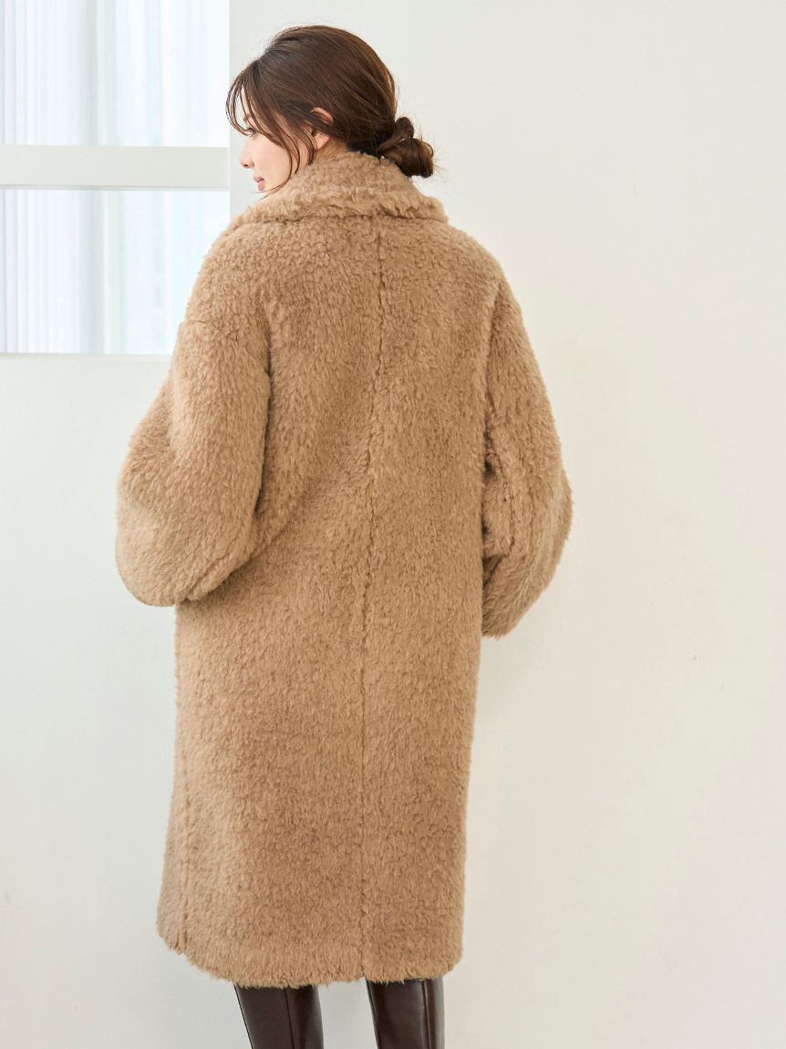 ボアロングコート(コート)｜アウター｜SNIDEL(スナイデル)の通販サイト