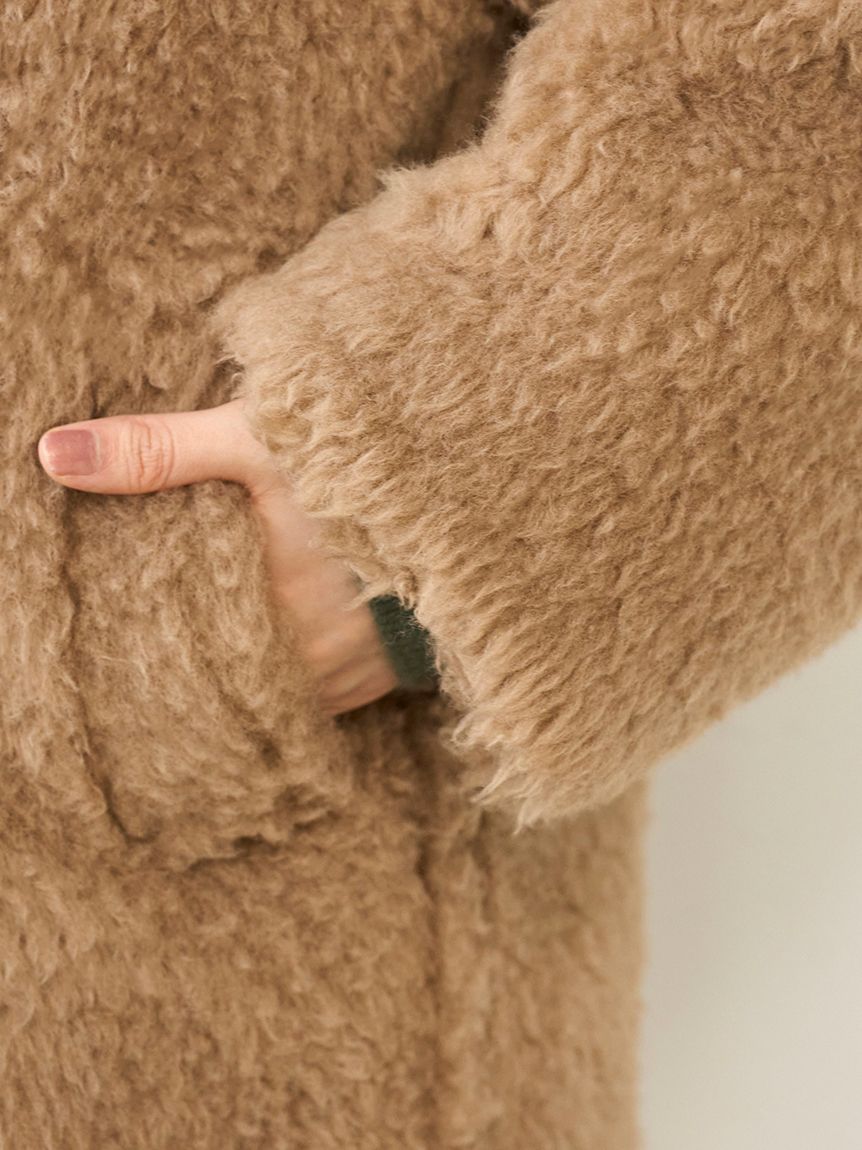 ボアロングコート(コート)｜アウター｜SNIDEL(スナイデル)の通販サイト