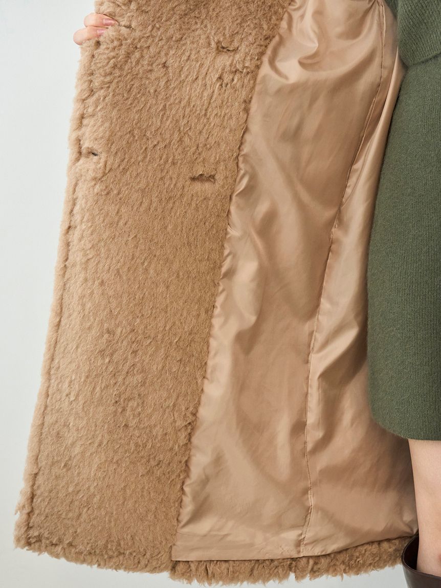 ボアロングコート(コート)｜アウター｜SNIDEL(スナイデル)の通販サイト