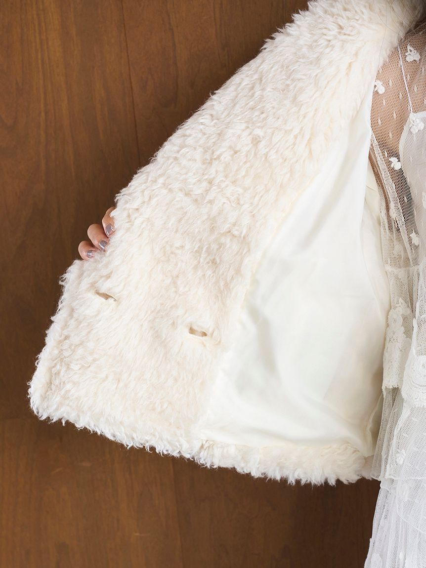 ボアショートコート【カンヘウォン着用】(コート)｜アウター｜SNIDEL