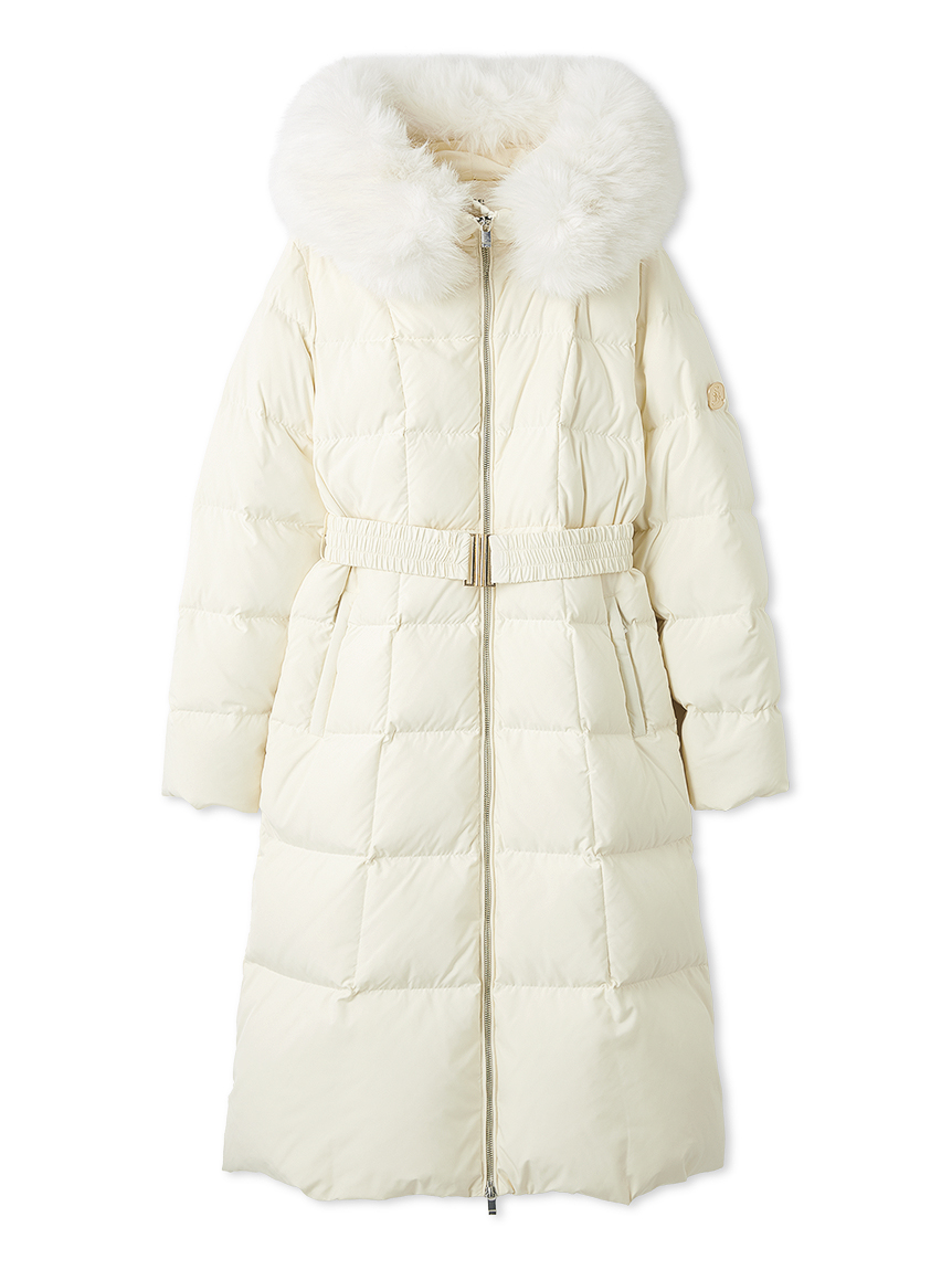 00サイズあり】スタイルアップフレンチダウンロングコート(ダウン