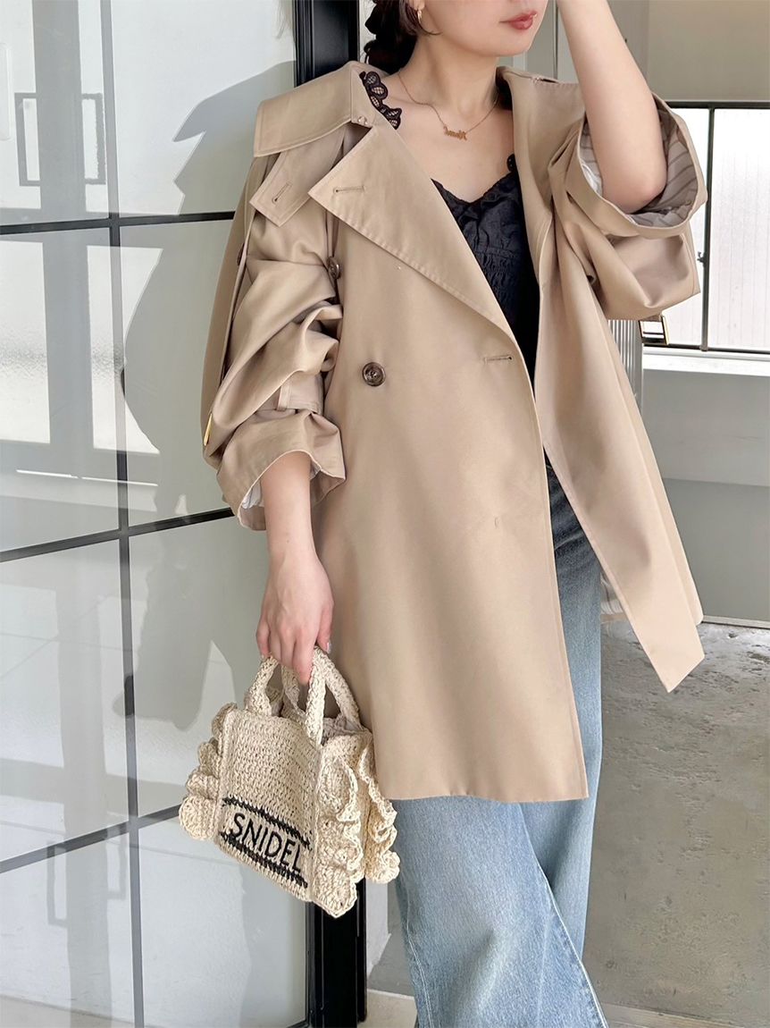 ミドルトレンチコート(コート)｜アウター｜SNIDEL(スナイデル)の通販