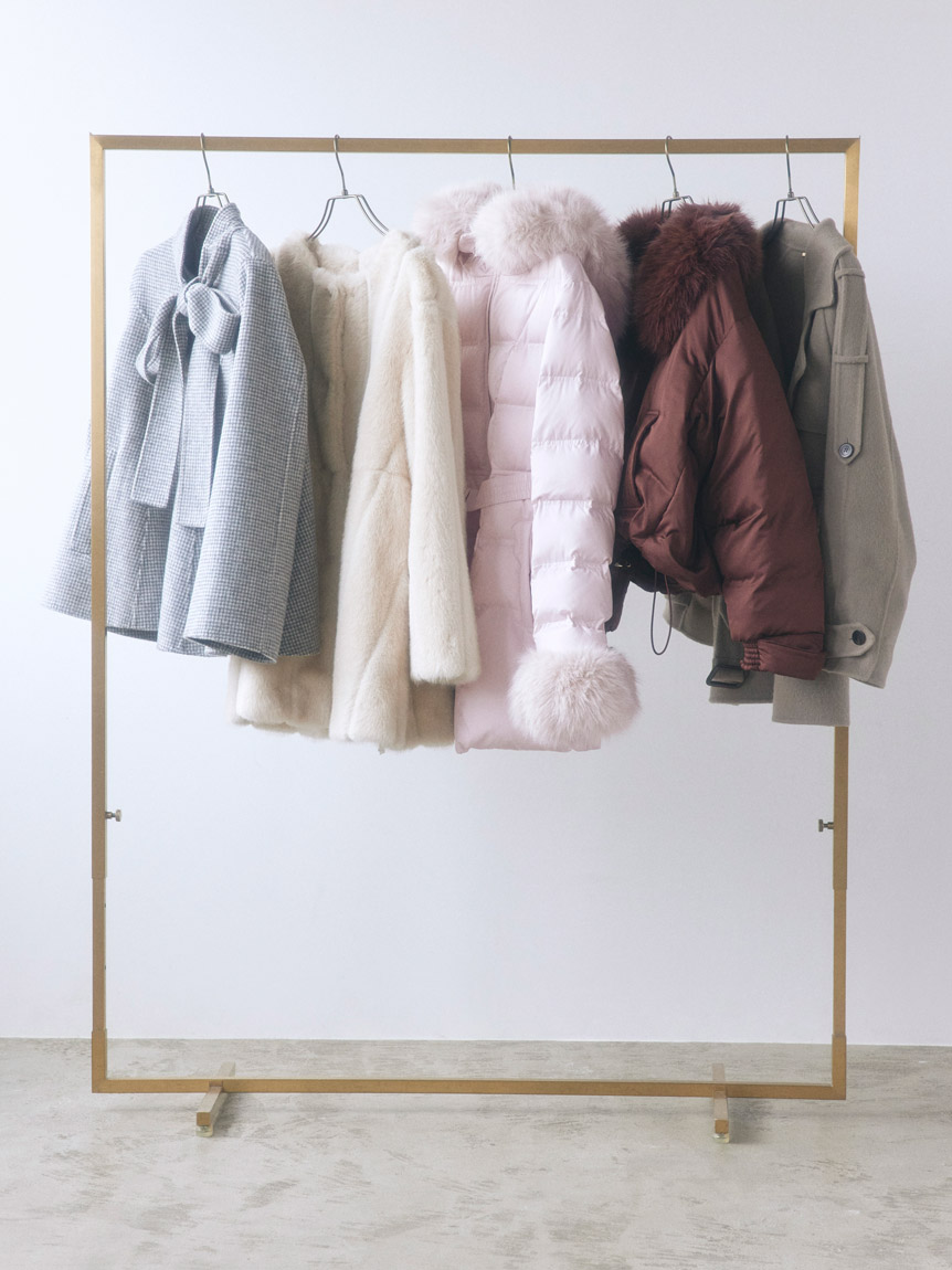 アウター先行予約】ウエストマークファーコート(コート)｜アウター