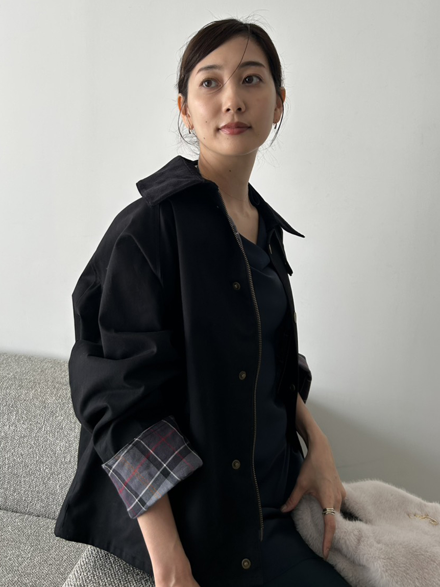 新作新品♥️SNIDEL【Barbour】別注ジャケット/TRANSPORT Barbour】別注ジャケット/TRANSPORT（ブルゾン）｜SNIDEL