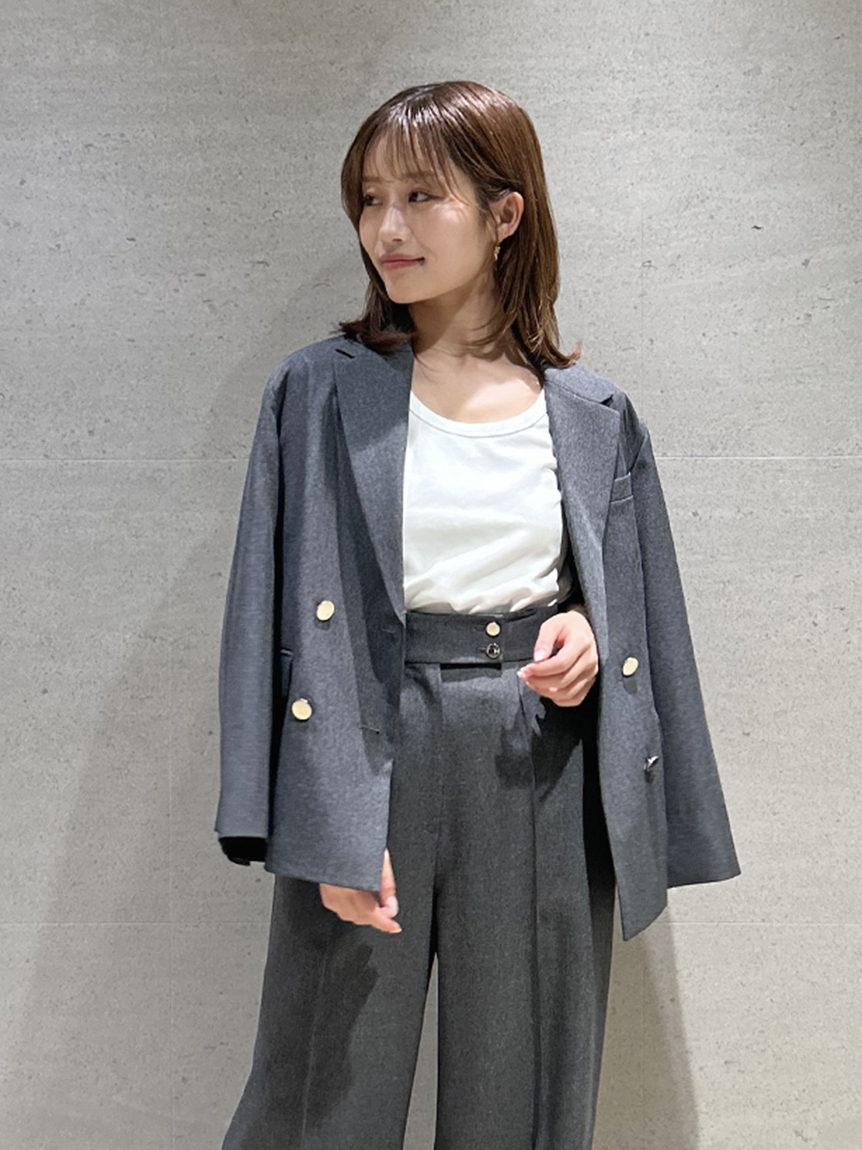 【新品】Sustainableメタルボタンテーラードジャケット 楽天市場】スナイデル SNIDEL Sustainableメタルボタンテーラード