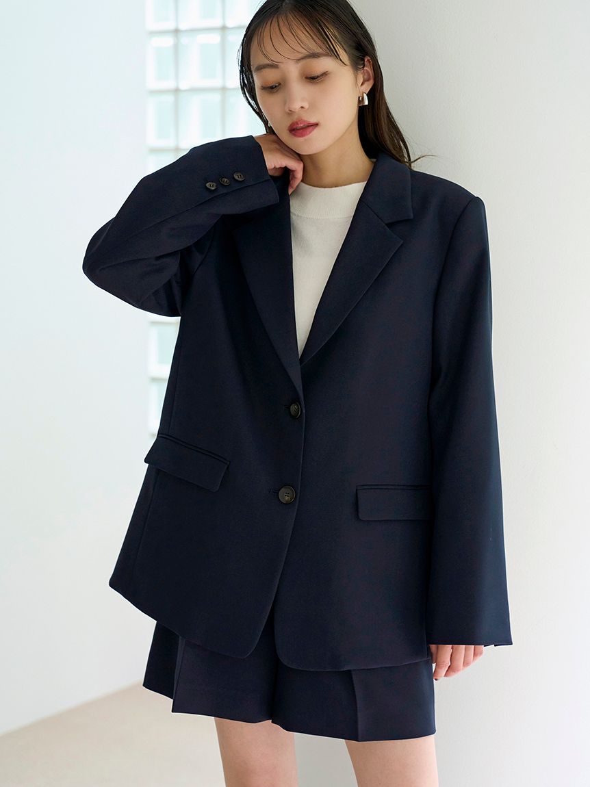 レースカラーテーラードジャケット(ジャケット)｜アウター