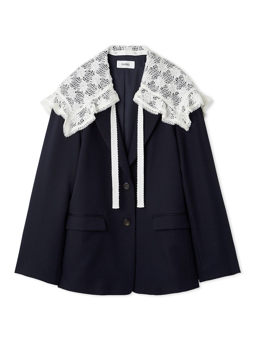 レースカラーテーラードジャケット(ジャケット)｜アウター｜SNIDEL
