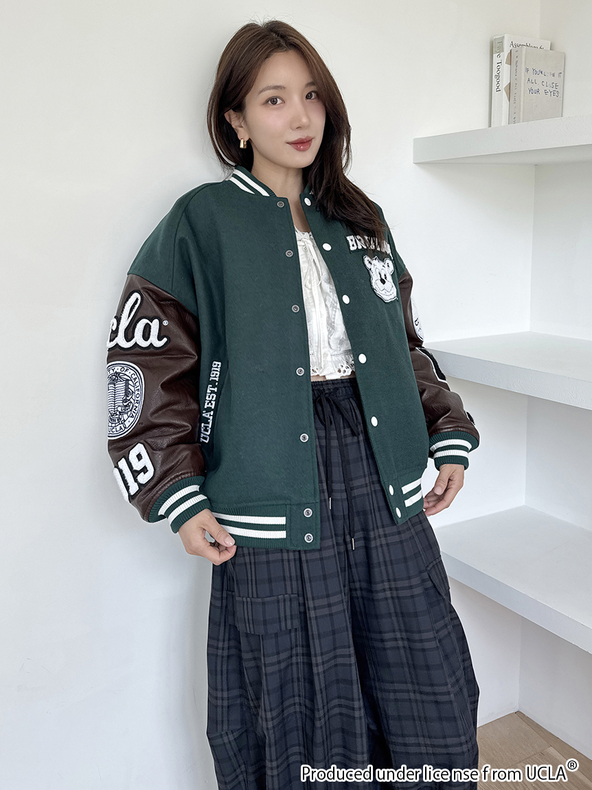 UCLA/NUTMEG】スタジャン(ブルゾン)｜アウター｜SNIDEL(スナイデル)の
