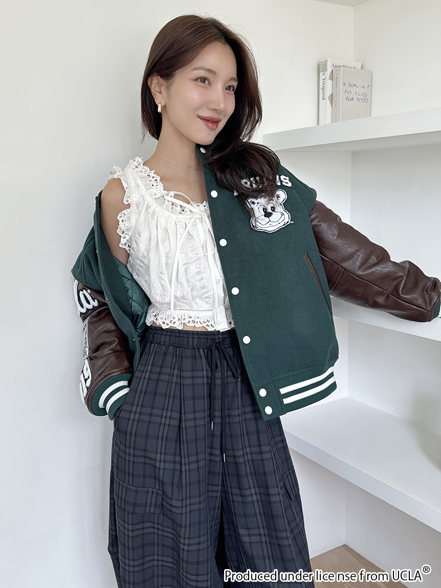 UCLA/NUTMEG】スタジャン(ブルゾン)｜アウター｜SNIDEL(スナイデル)の