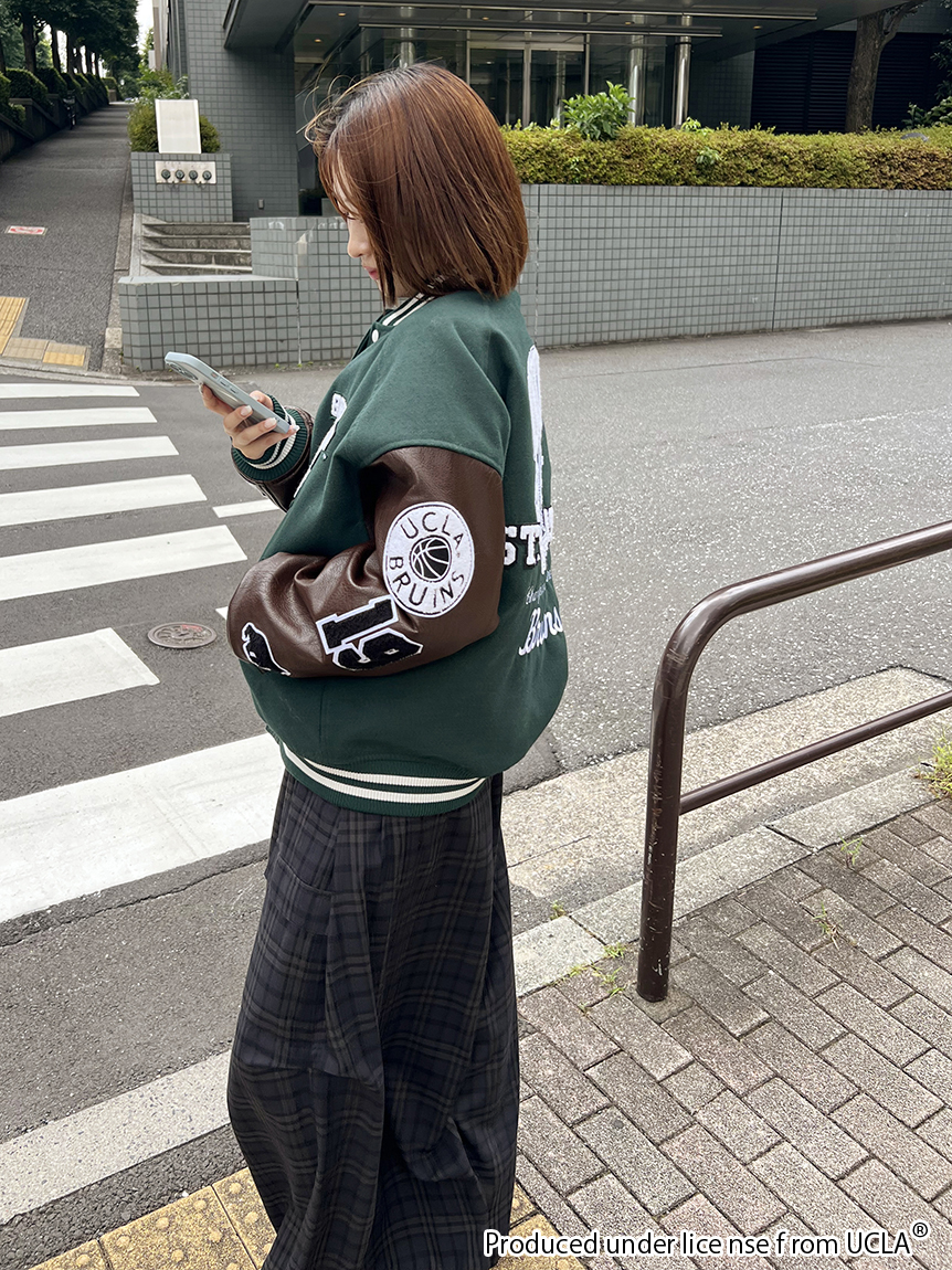 UCLA/NUTMEG】スタジャン(ブルゾン)｜アウター｜SNIDEL(スナイデル)の