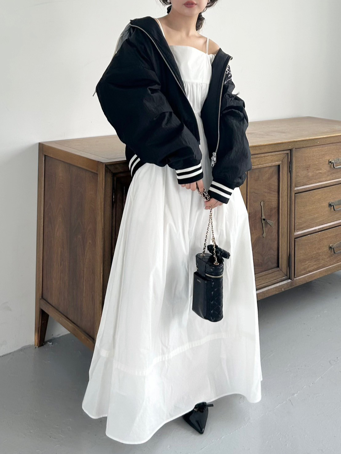 スナイデル　SNIDEL 【NUTMEG】コラボフード付きMA-1 NUTMEG】コラボフード付きMA-1(ブルゾン)｜アウター｜SNIDEL