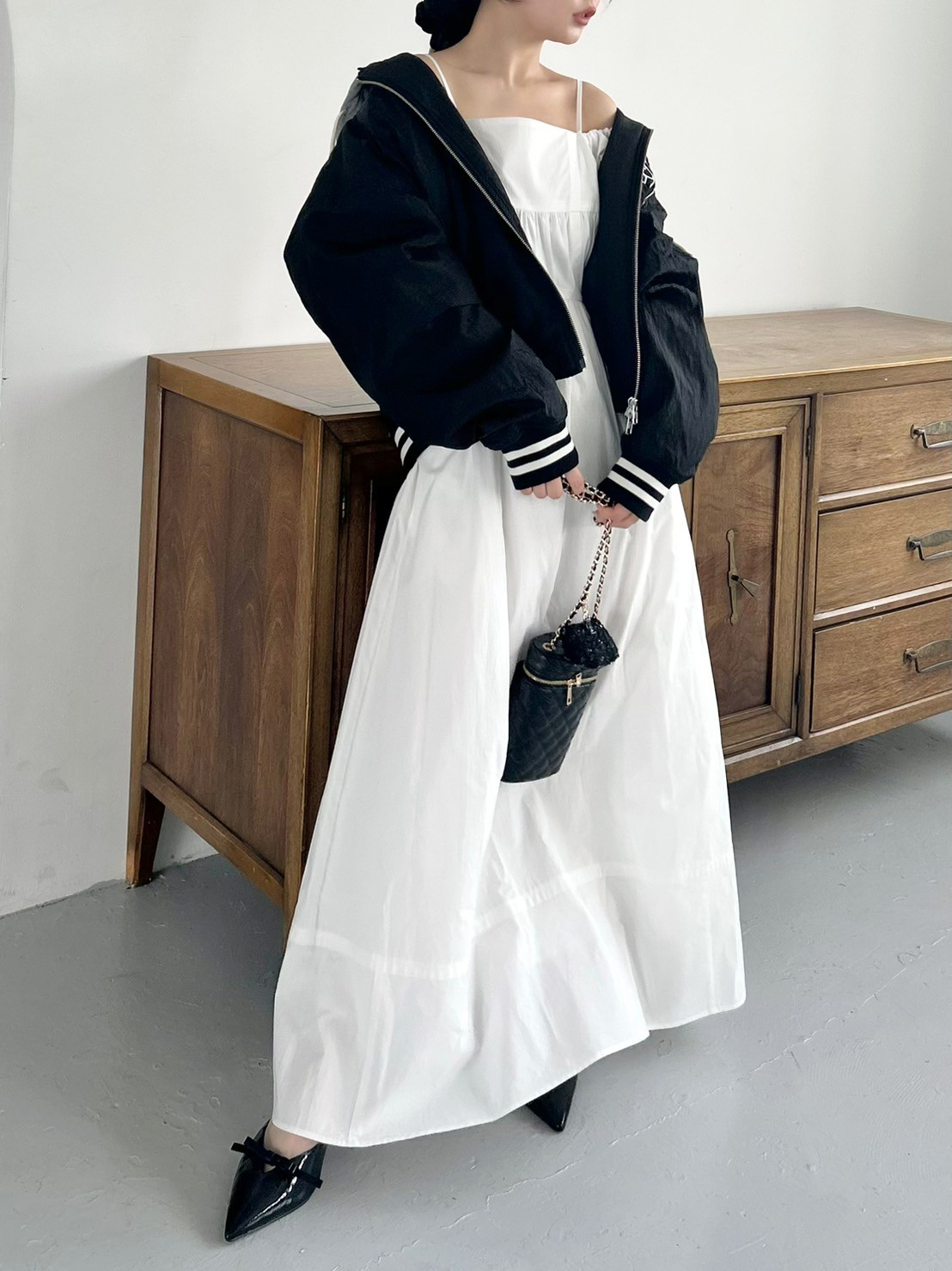 NUTMEG】コラボフード付きMA-1(ブルゾン)｜アウター｜SNIDEL