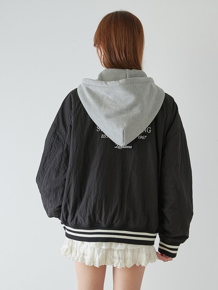 NUTMEG】コラボフード付きMA-1(ブルゾン)｜アウター｜SNIDEL