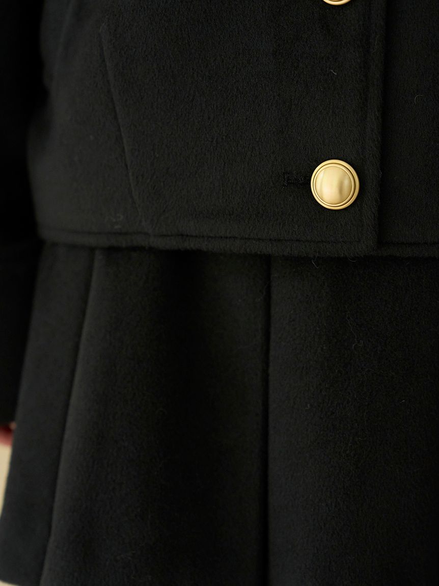 【新品未使用】SNIDEL ステンカラーメタルボタンジャケット ステンカラーメタルボタンジャケット(ジャケット)｜アウター｜SNIDEL