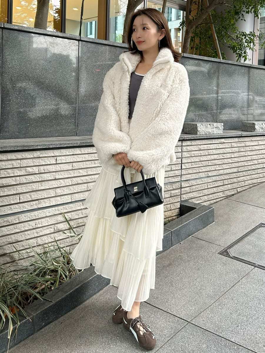 SNIDEL×PUMA】エコファーブルゾン(ブルゾン)｜アウター｜SNIDEL