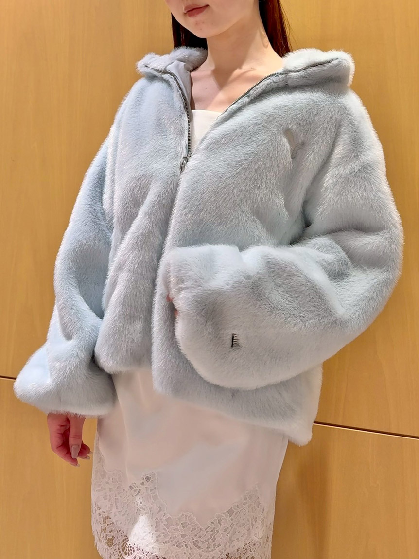 SNIDEL×PUMA】エコファーブルゾン(ブルゾン)｜アウター｜SNIDEL