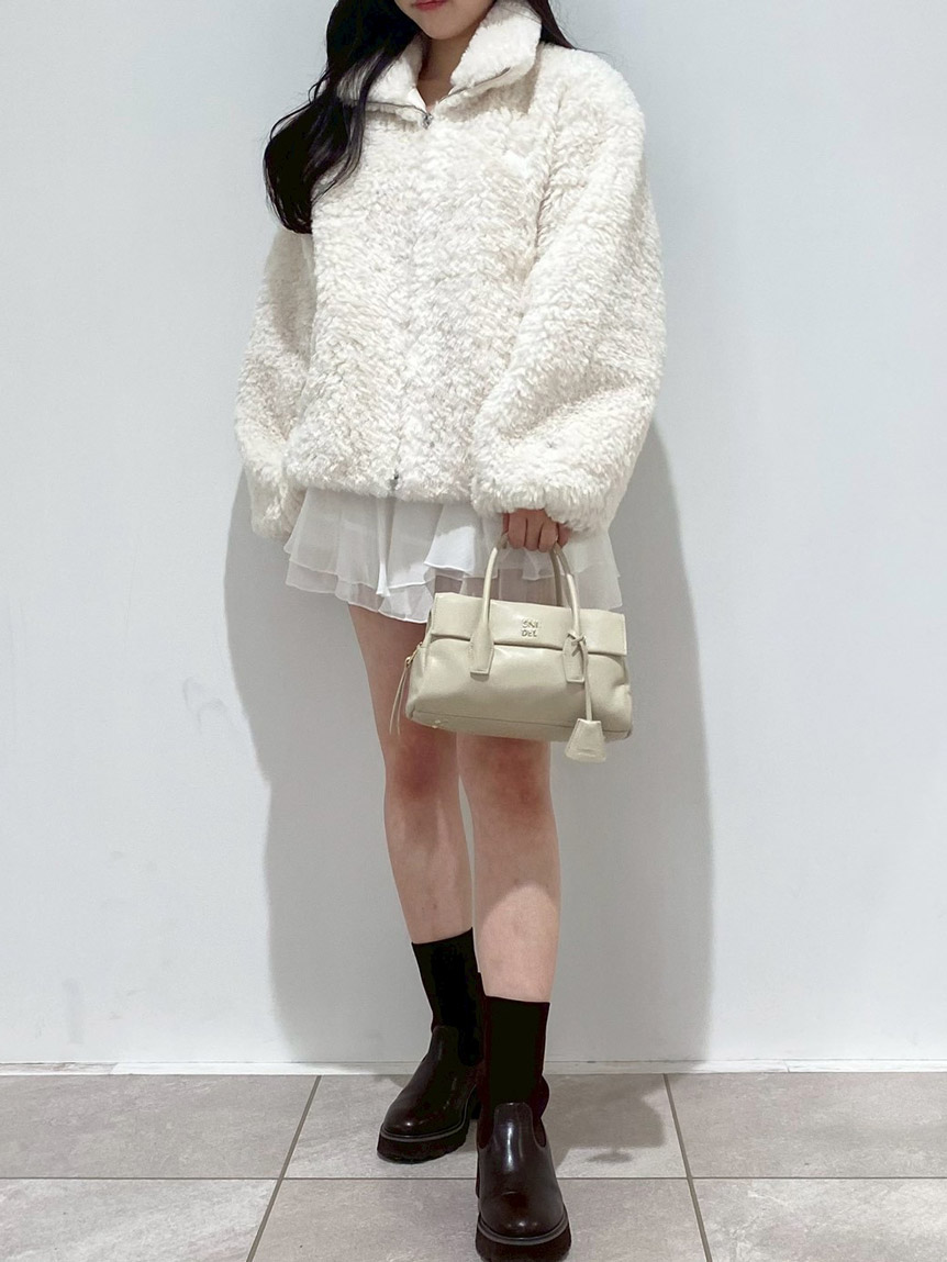 SNIDEL×PUMA】エコファーブルゾン(ブルゾン)｜アウター｜SNIDEL