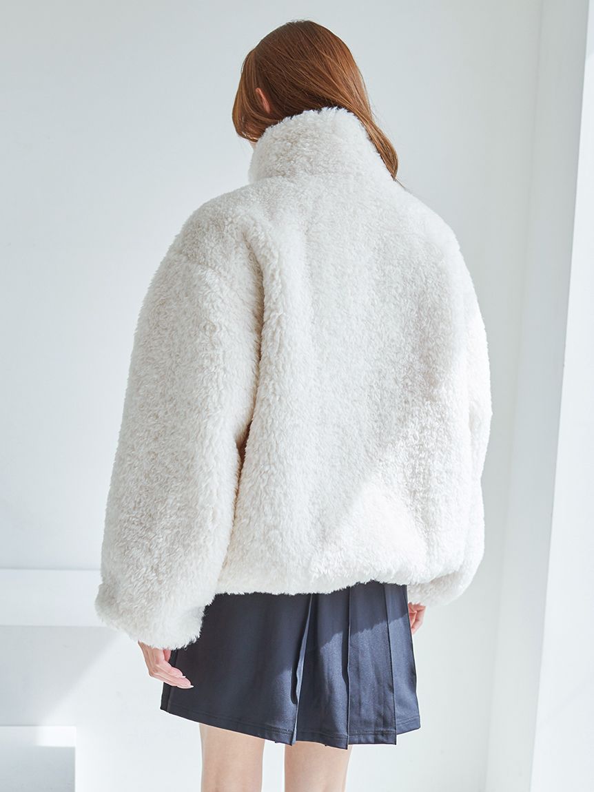 SNIDEL×PUMA】エコファーブルゾン(ブルゾン)｜アウター｜SNIDEL