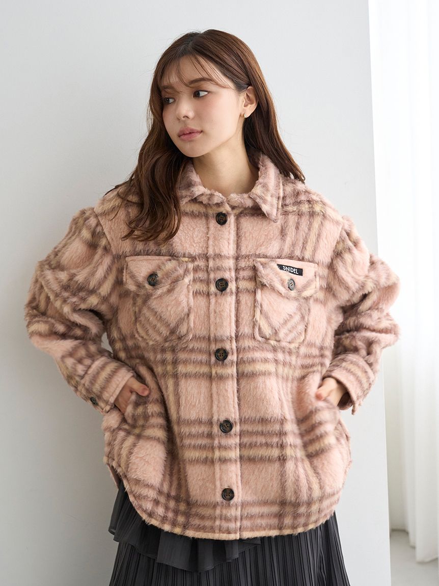 SNIDEL/Prentiss】チェックCPOジャケット(ジャケット)｜アウター